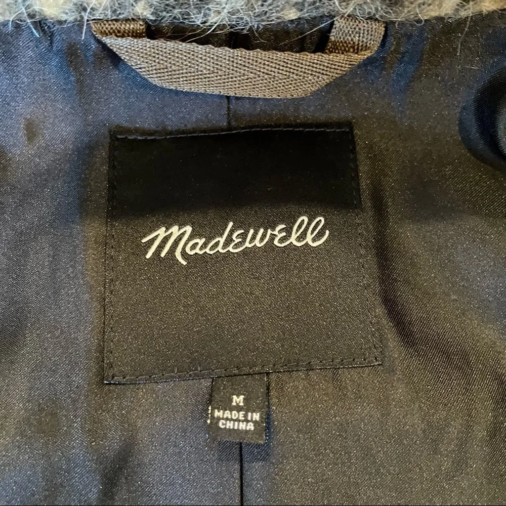 Madewell Kenwick Jacket in Plaid Brown Tan Size Medium - Picture 7 of 12